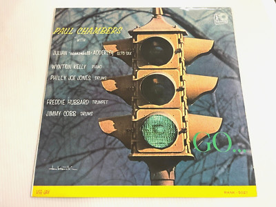 PAUL CHAMBERS Go MONO LP  1959 Top Rank International 5021 JAPAN TEST PRESSING
