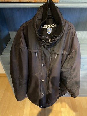 Lerros Herrenjacke, Vintage, schwarz, Gr. XL