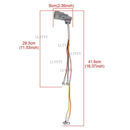 3PCS Fuel Injector Wiring Harness 3966805 Fits For Cummins 2003-2004 Dodge 5.9L - Picture 3 of 11
