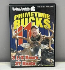 Primetime Bucks 11 DVD 2007 Deer Hunting Hunters Specialties Buy 2 Get 1 Free!