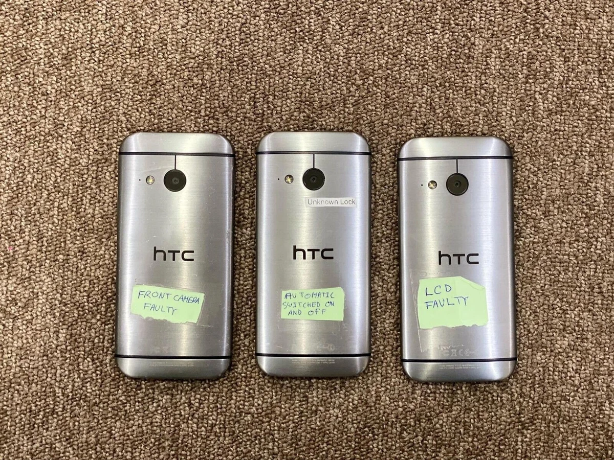Joblot of x3 HTC One Mini 2 Grey 16GB Smartphone For Spares And Repairs |  eBay