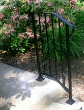 HANDRAIL skirt Bases 4 pk SNAP ON 1" FEET RAILING POST cover shoe fit 1" leg