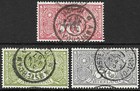 Netherlands Scott B1-B3 Semi-Postal VF CTO Issued 1906