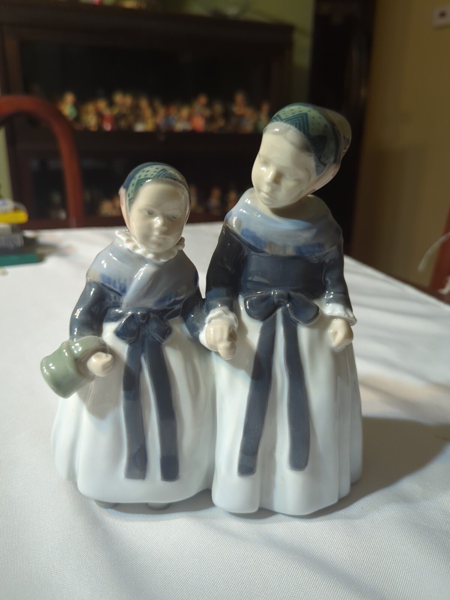 Royal Copenhagen #1316 Amager Girls Porcelain 7