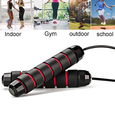 PROIRON Cordless Skipping Rope, Digital Wireless Jump Rope Adjustable Weights/Le