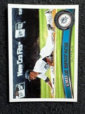 EMILIO BONIFACIO #303 2011 Topps Baseball QTY Florida Marlins