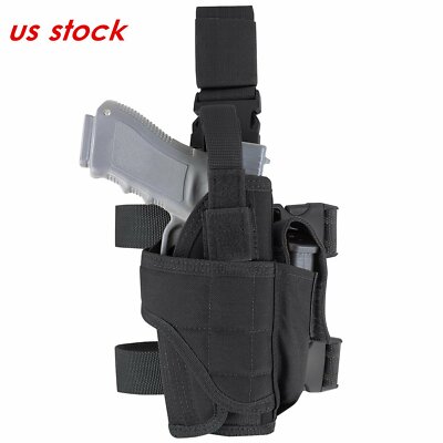 US Tactical Adjustable Right Handed Drop Leg Thigh Holster 【Choose Gun Model】