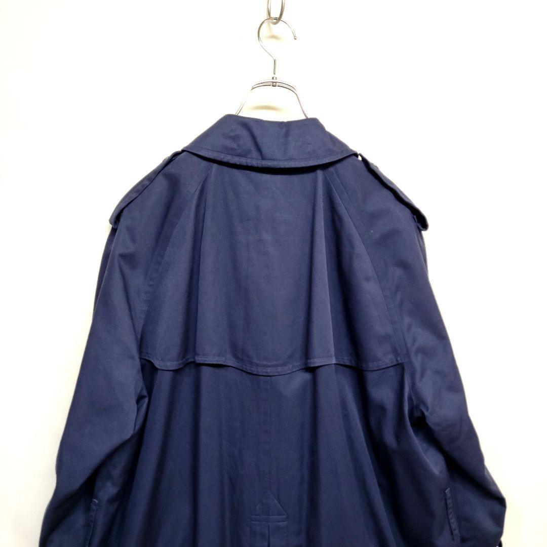 Burberry Men size XL Trench Coat Superb 80'S Vintage Burberrys Wrench Coat Made
