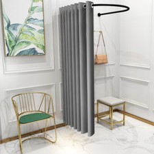 Camerino Mobile Spogliatoio, Semplice Portatile Tenda per Negozio di Abbigliamen