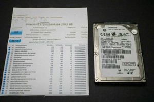 Hitachi HD 2.5 Zoll 250GB HT725025A0A364 SATA 300