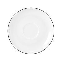 Seltmann Weiden Lido Black Line 10826 Kombi-Untertasse 14,5 Cm 6 StüCk
