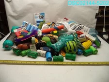 QTY=12 LBS: Variety Mixed Lot Of Pet Supplies Toy's Waste Bag's And More