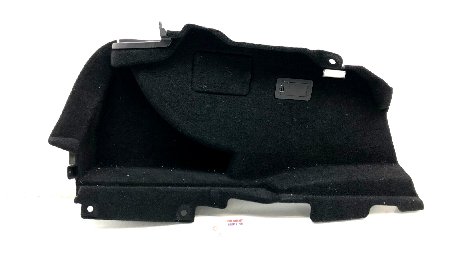 2014-2017 MASERATI GHIBLI S Q4 LEFT DRIVER REAR TRUNK QUARTER TRIM LINER OEM.