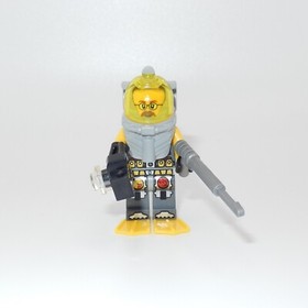 LEGO Minifigure - #ATL014 | DR. JEFF FISHER | Atlantis | #7978 | Released 2011