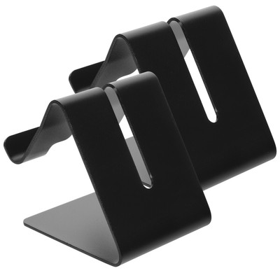  2 Pcs Ebene Desktop-Telefonhalter Mobile Phone Holder Cellphone Stand Büro