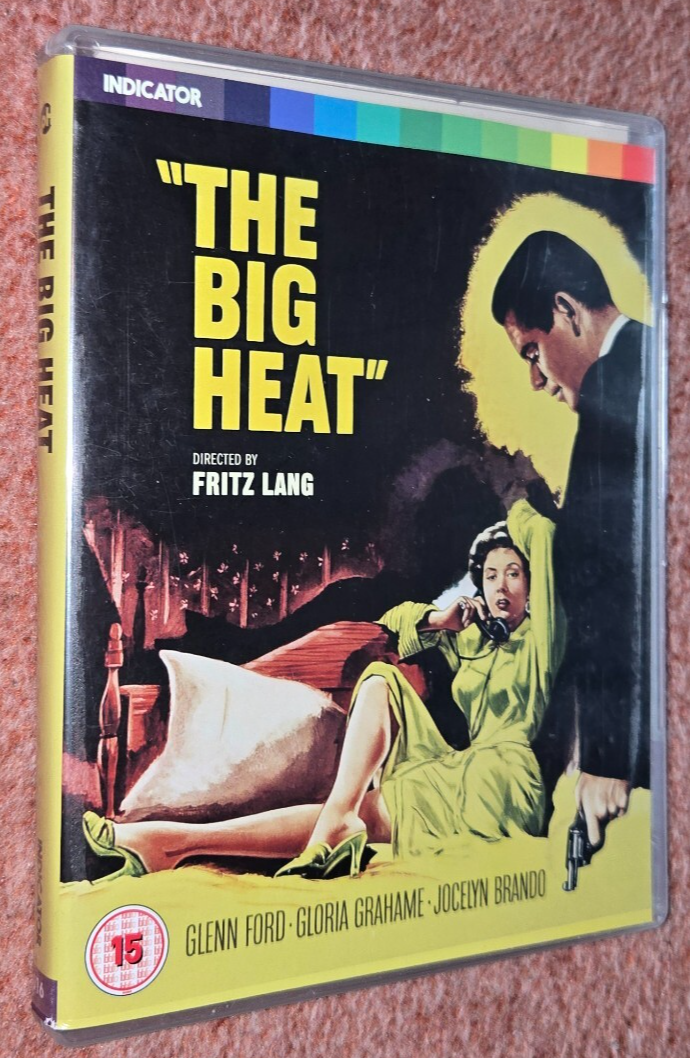 The Big Heat (1953) Dual Format Blu-ray & DVD 2 Disc Set With Booklet,Glenn Ford