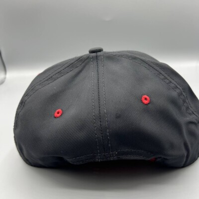 Air Jordan 11 Hat Men Black Red Jumpman Bred Snap Back Cap  display picture 1