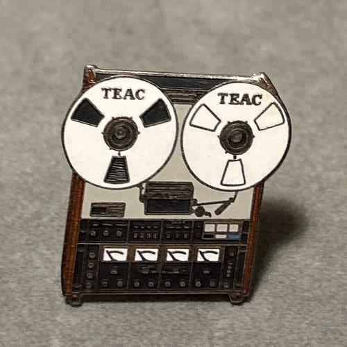 Vintage Teac A-3440 Reel To Reel Rare Lapel Pin Audiophile Stereo Pinback