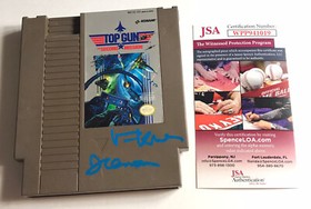 VAL KILMER Signed TOP GUN MAVERICK NES Game Cartridge Autograph JSA COA Cert