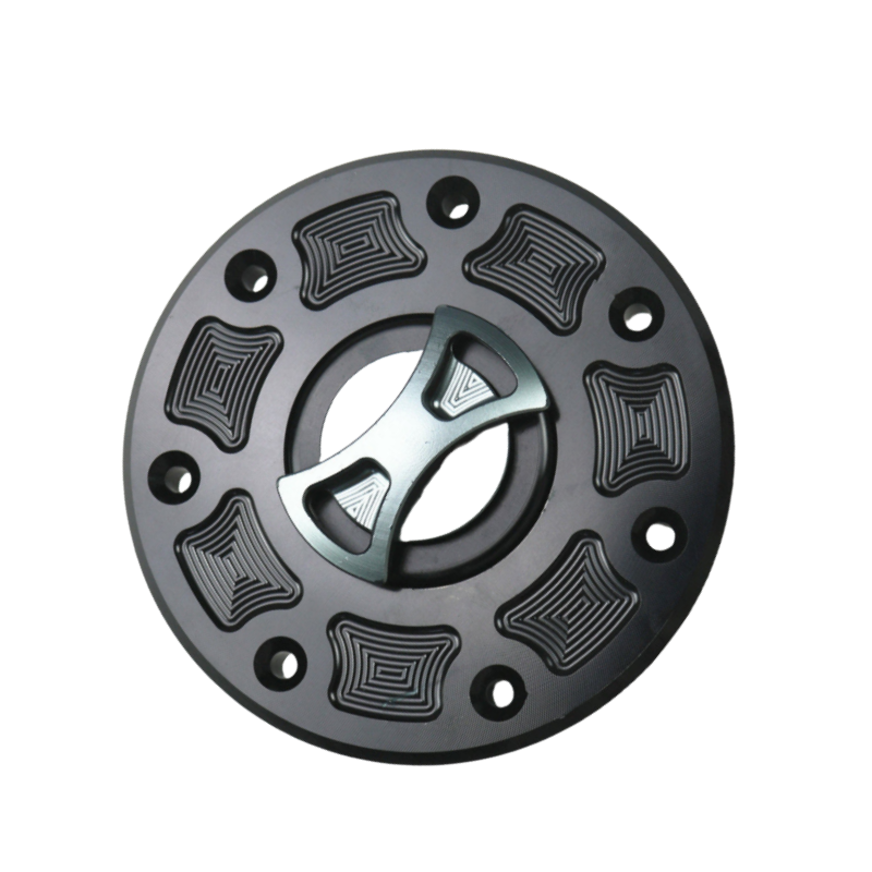 Gジー Titanium Bow-tie Gas Fuel Tank Cap For Kawasaki ZX-11 ZXR400 Ninja