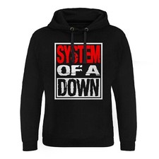 Officially Licensed System Of A Down - Logo Epic Hoodie