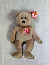 Ty Beanie Bear Signature Bear Beanie Babies Error Tag