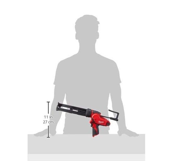 Milwaukee 244120 M12 10oz. Caulk and Adhesive Gun Bare Tool, NEW SALE