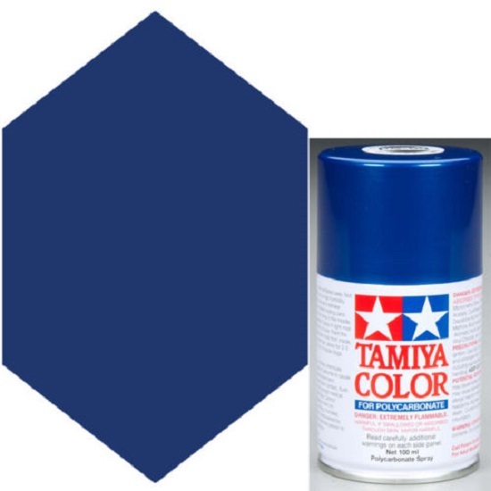 Tamiya Polycarbonate Ps59 Dark Metallic Blue Spray Paint 86059 eBay
