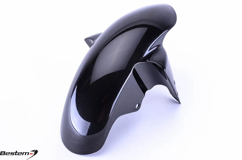 2011-2013 年雅马哈 FZ-8 FZ8 Fazer 前挡泥板挡泥板整流碳纤维 2012 — 第 3/4 张图片