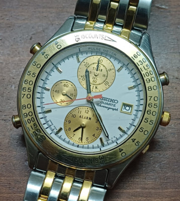 SEIKO セイコー 腕時計　クロノグラフ　7T42-7A40 Seiko Quartz 7T42-7A40 Chronograph (726) | eBay