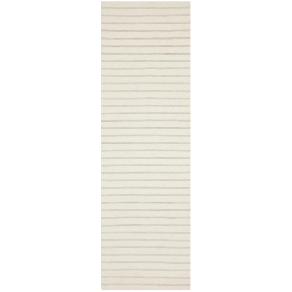 SAFAVIEH Dhurries Collection DHU313D Handwoven White Rug - Image 3 of 4