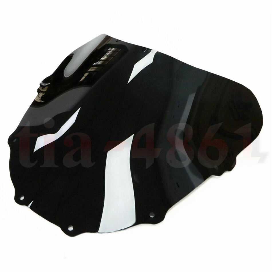 Fit For Kawasaki Ninja ZX11 ZZR1100 D Black Windshield Windscreen ZX-11 1993-01 - Image 2 of 3