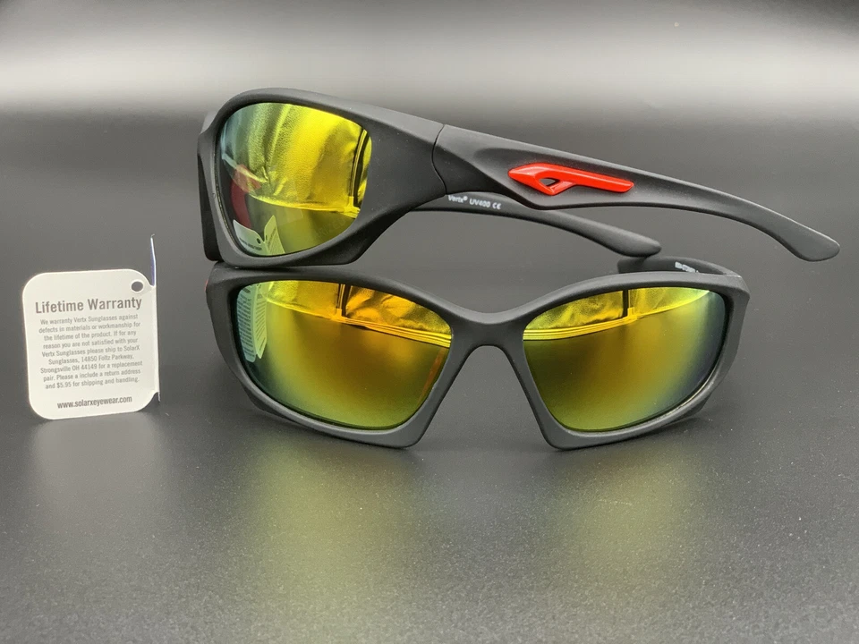 Gafas de sol deportivas premium polarizadas VERTX nuevas envolventes Foto 2 de 4