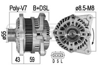 Messmer Lichtmaschine Generator 120A 12V FüR Nissan NV200 Evalia 1.6 160 SR