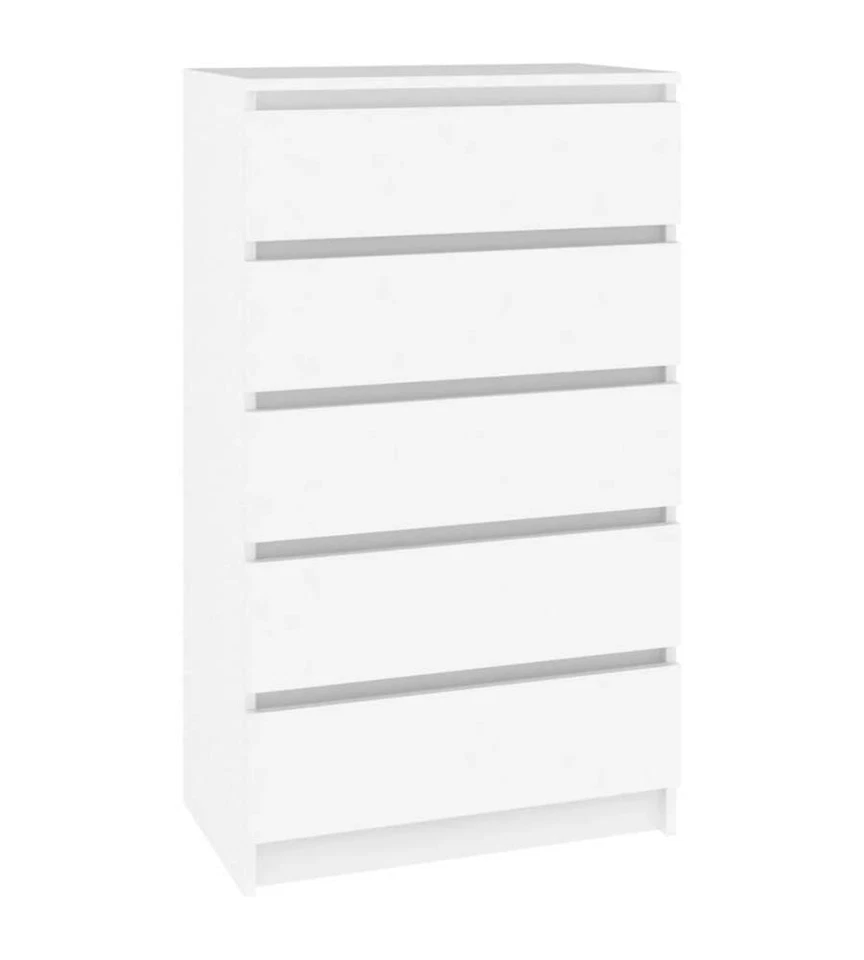 vidaXL Schubladenschrank - Weiß, 60x36x103cm (823016)