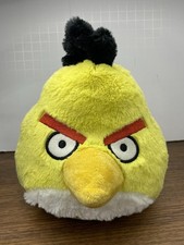 Angry Birds Plush Yellow Bird Chuck Stuffed Toy About 7" - Not For Resale