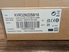 Kingston KVR32N22S8-16 16GB DDR4 3200 MHz SDRAM Memory Modules Lot 25 Pieces NEW