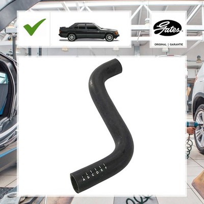 Kühlerschlauch Gates für Mercedes-Benz 190 W201 Turbo-D 2.5 (201.128)