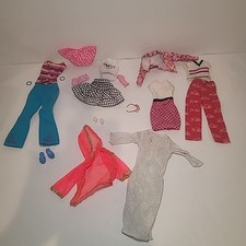 Vintage Lot of Barbie Accessories  Clothes 1960s-1990s