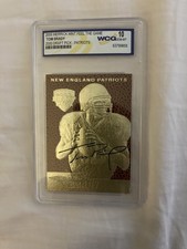 2006 Merrick Mint Tom Brady Feel the Game Graded 10 Gem 