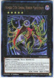 Number C104: Umbral Horror Masquerade - RA05-EN046 - Collector's Rare