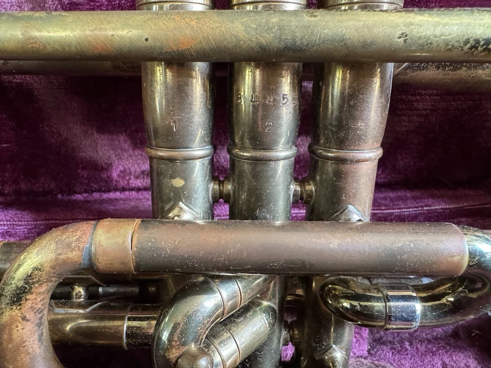 Vintage Olds And Sons Trumpet/Cornett 1949 - Image 4 of 4
