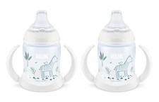 Nuk Disney Learner Sippy Cup 5 Ounce Pack Of 2 Woodlands-Zebra