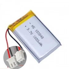 3.7V 1600mAh 103048 Lipolymer Battery Rechargeable Li-po Cell For GPS Speaker