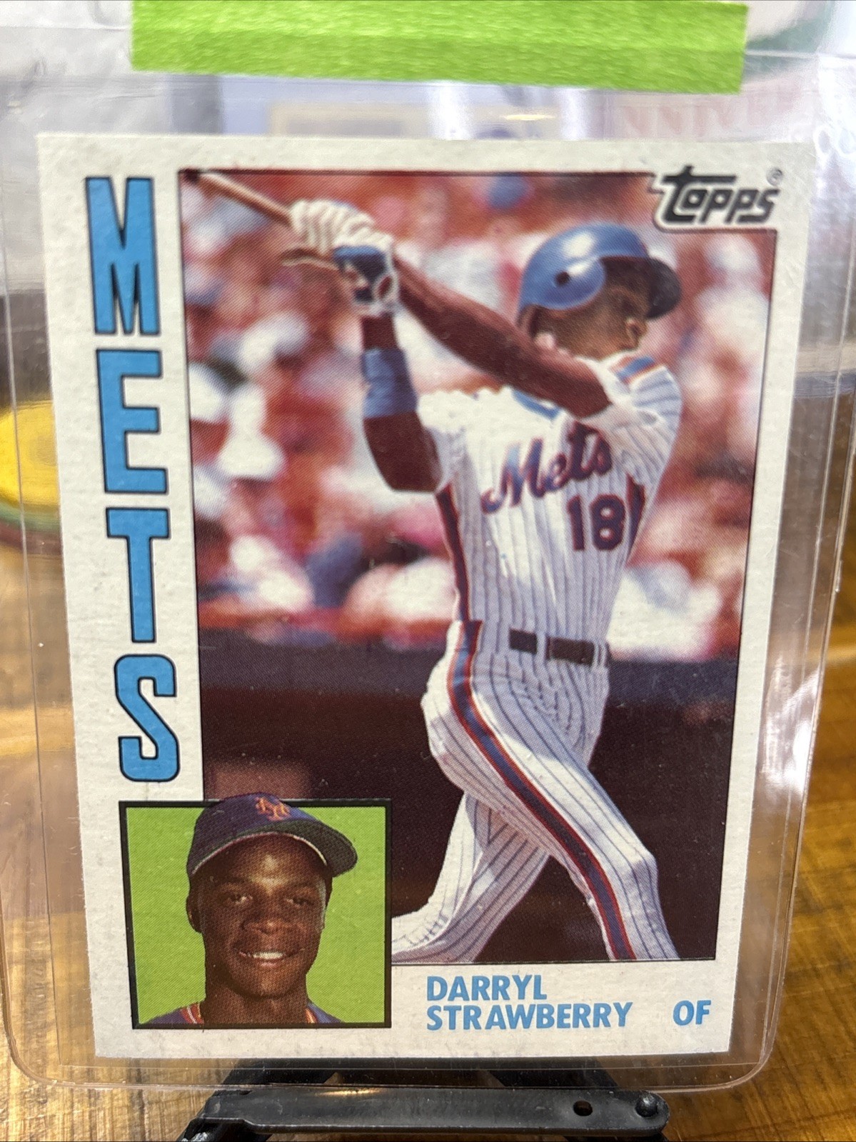 1984 Topps - Darryl Strawberry #182 (RC)