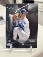 2026 Topps Chrome Black #48 Jonah Tong RC New York Mets