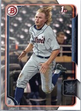 2015 Bowman Draft #20 Cam Gibson Tigers