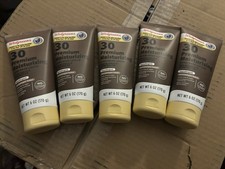 Lot of 5  Walgreens SPF 30 Premium Hypoallergenic Moisturizing Sunscreen