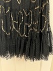 Anthropologie Wedding Outfit Skirt Top Blouse Set Black Gold Size XL — photo 7