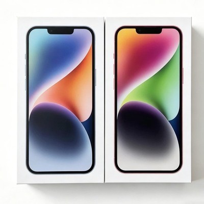 neu ungeöffnet Apple iPhone 14 5G 6+128GB/256GB Smartphone Handys iOS Dual SIM